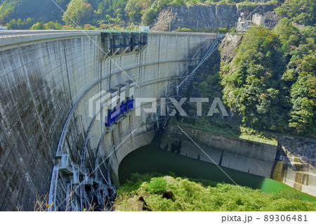 愛知県豊田市　矢作ダム 89306481