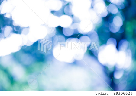 玉ボケ　キラキライメージ　青 89306629