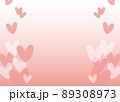 ハート　心　背景 89308973