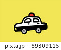 かわいいパトカー 89309115
