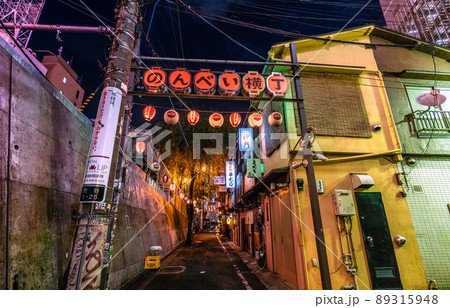 日本の東京都市景観 GWのんべい横丁…3年ぶり、行動制限がないゴールデンウィーク…＝5月2日 89315948