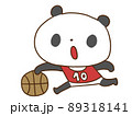 バスケをすパンダ 89318141
