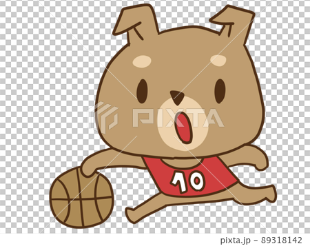 打籃球的狗 89318142