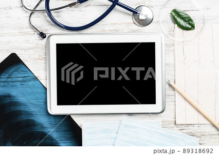 Medical diagnostics in modern hospital. 89318692