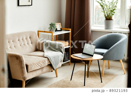 Cozy Living Room Background 89321193