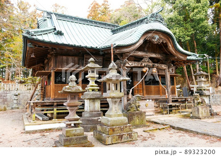 【本宮市 安達太良神社拝殿】 【本宮市 安達太良神社拝殿】 89323200
