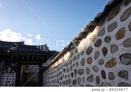 南漢山城 南漢山城行宮 石垣 89324677