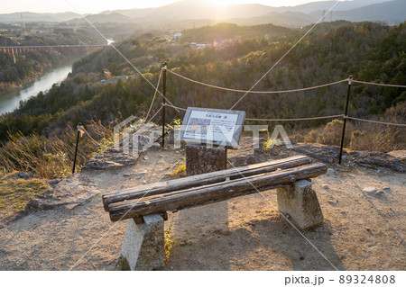 【岐阜県】　苗木城跡 89324808