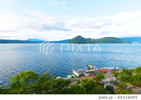 【洞爺湖町 洞爺湖と洞爺湖中島】 【洞爺湖町 洞爺湖と洞爺湖中島】 89328005
