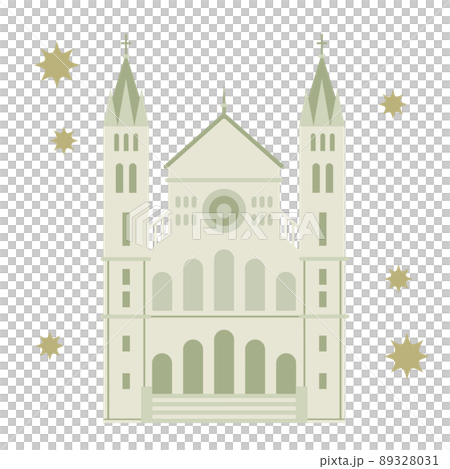 Vector illustration of Saint-Remy Basilica France 89328031
