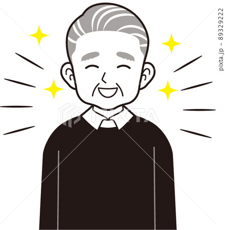 笑顔のシニア男性 笑顔のシニア男性 89329222