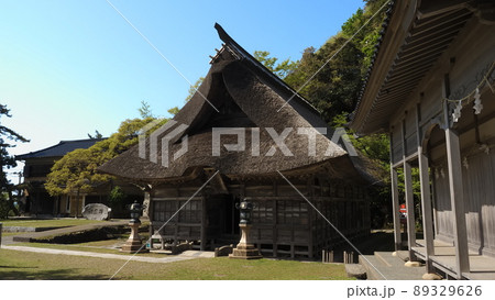 能生白山神社　拝殿 89329626