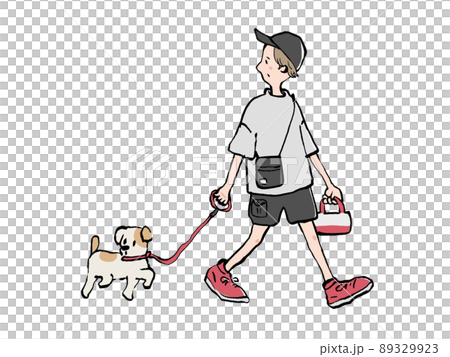 犬と散歩 89329923