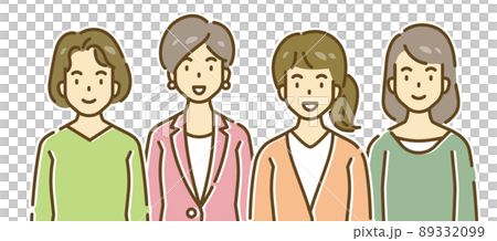 人物イラストシリーズ 89332099