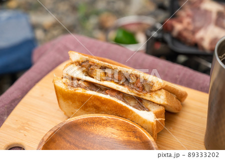 カレーホットサンド 89333202