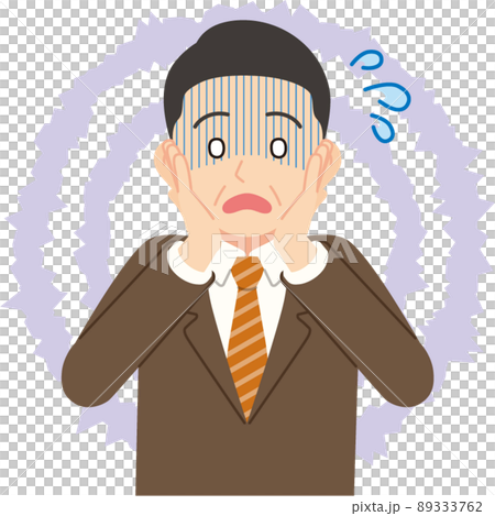 不耐煩的中間男商人_沒線 不耐煩的中間男商人_沒線 89333762