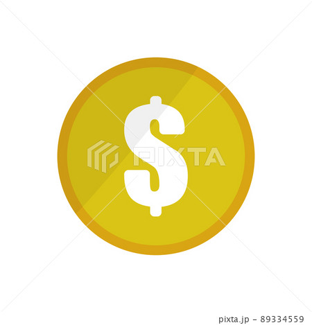 ドルコインのアイコン お金 マネー 89334559