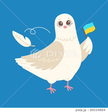 Dove of peace vector, no war in Ukraine Dove of peace vector, no war in Ukraine 89334664