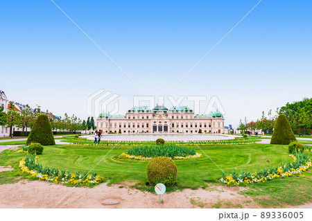 ウィーン　世界遺産　ベルヴェデーレ宮殿 89336005