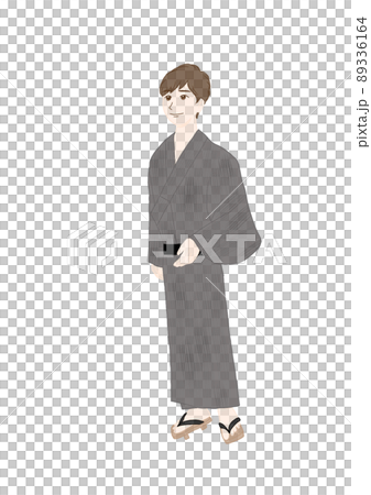 浴衣の男性 浴衣の男性 89336164
