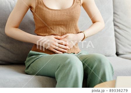 Period Cramps Closeup 89336279