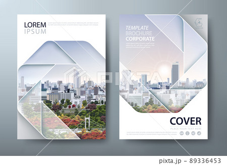 Flyer, Annual report, book cover. 会社案内パンフレット 89336453