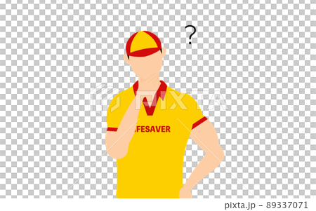 男性救生員姿勢，有疑問 89337071