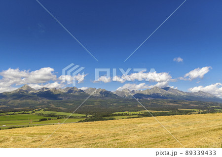 High Tatras in summer time, Slovakia 89339433