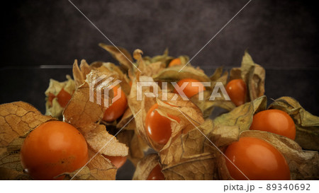 Physalis golden berries in close-up Physalis golden berries in close-up 89340692