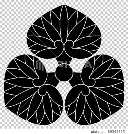 家紋です。尻合わせ三つ葵といいます。 家紋です。尻合わせ三つ葵といいます。 89342835