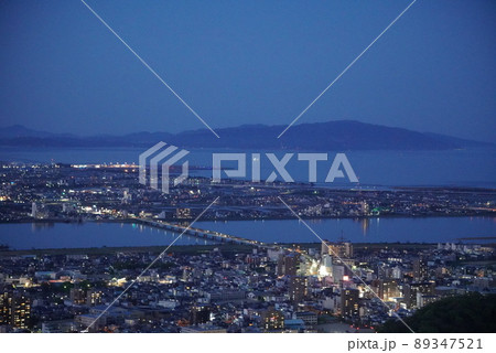 眉山から眺める夜景 89347521