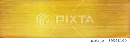 Brushed or polished gold metal texture background. Rectangle Realistic golden jewel backdrop. Vector Brushed or polished gold metal texture background. Rectangle Realistic golden jewel backdrop. Vector 89348169