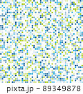 Mosaic seamless colored pixel background.  89349878