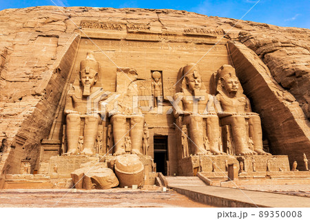 Abu Simbel rock-cut Great Temple of Ramesses II, Egypt 89350008