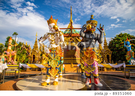 Wat Saeng Kaeo Phothiyan temple in Chiang Rai, Thailand 89351060