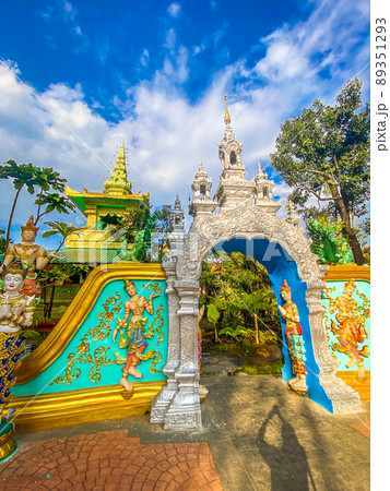 Wat Saeng Kaeo Phothiyan temple in Chiang Rai, Thailand Wat Saeng Kaeo Phothiyan temple in Chiang Rai, Thailand 89351293