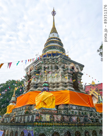 Wat Phrathat Doi Khao Kwai temple in Chiang Rai, Thailand Wat Phrathat Doi Khao Kwai temple in Chiang Rai, Thailand 89351376