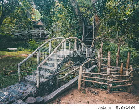 Hobbit house in the forest of Chiang Mai, Thailand 89351434
