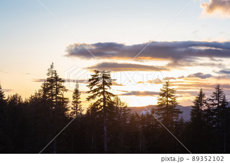 Canadian Mountain Landscape Nature Background. Canadian Mountain Landscape Nature Background. 89352102