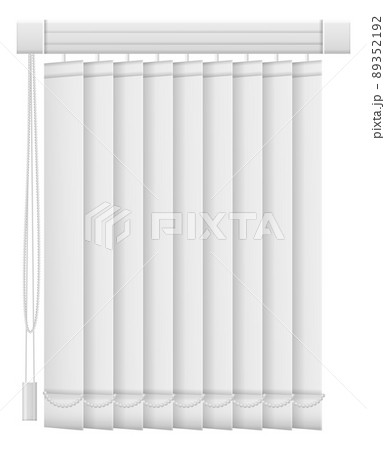 Vertical jalousie mockup. Sun covering window blinds Vertical jalousie mockup. Sun covering window blinds 89352192