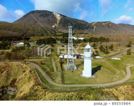 春の北海道函館市で恵山岬灯台の風景を撮影 春の北海道函館市で恵山岬灯台の風景を撮影 89355664