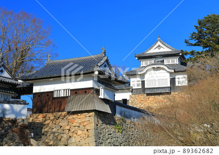 【岡山県】快晴下の備中松山城 【岡山県】快晴下の備中松山城 89362682