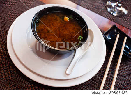 Japanese miso soup Japanese miso soup 89363482