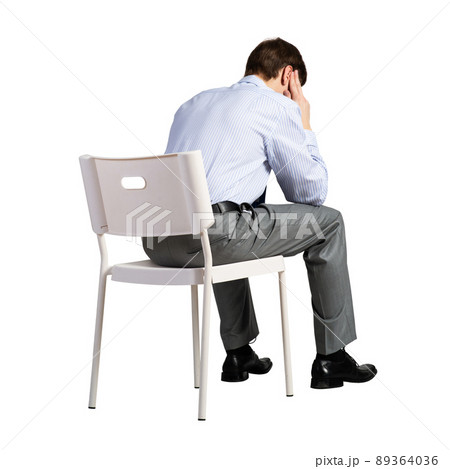 businessman on a chair 89364036