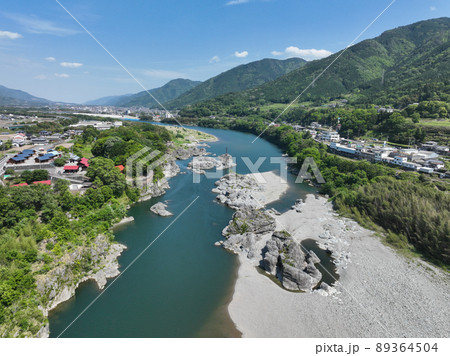 徳島県東みよし町　美濃田の淵 89364504