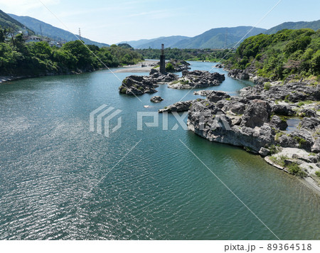 徳島県東みよし町　美濃田の淵 89364518
