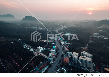 Beautiful view of the seaside town of Krabi Beautiful view of the seaside town of Krabi 89367357