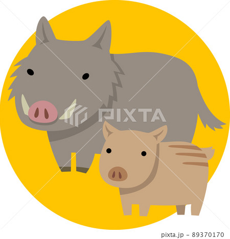 干支・いのしし 89370170