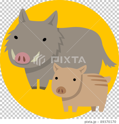 干支・いのしし 89370170