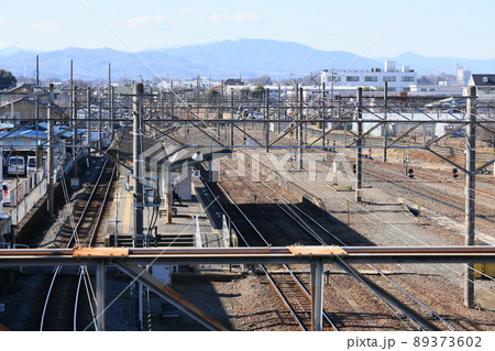 秩父鉄道武川駅の風景 89373602